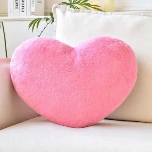 Vista 10 de XVTRU Almohadas de Corazón Negro, Linda Almohada Decorativa de Corazón, Almohadas en Forma de Corazón para Cama, Cojín de Almohada de Decoración