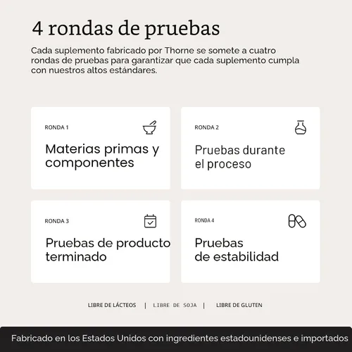 Vista 5 de Thorne Research – Vitamina D – Suplemento de Salud de Pura D3, D138, 60, 1