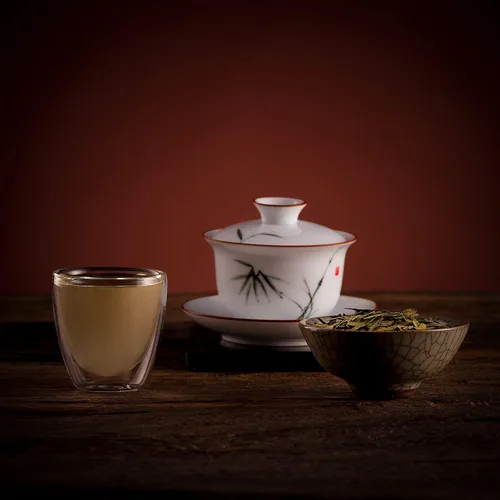 Vista 5 de Famosa caja de regalo de té verde - Para los amantes del té verde - Selección de té suelto especial para el amante del té en tu vida - Muestra de té