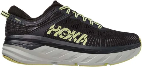 Vista 2 de HOKA ONE ONE Bondi 7 - Tenis de correr para hombre, Grafito azulmariposa, 11.5