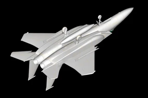 Vista 3 de Hobby Boss F-15E Strike Eagle - Kit de construcción de modelo de avión