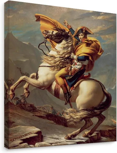 Vista 19 de Niwo ART - Montañas y mar, serie de pinturas más famosas del mundo, lienzo de pared para decoración del hogar, envoltura de galería, estirado