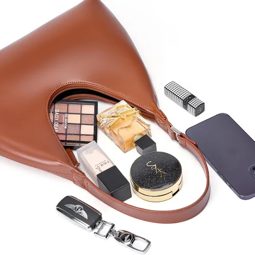 Vista 4 de MELOLILA Bolso hobo pequeño para mujer, bolso de media luna, bolso de hombro mediano para mujer, bolso de media luna 2023