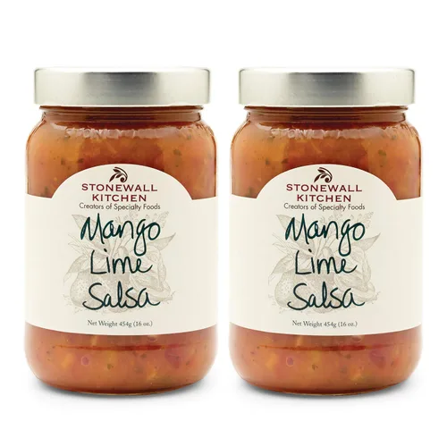 Vista 5 de Stonewall Kitchen Salsa de mango y lima, 16 onzas