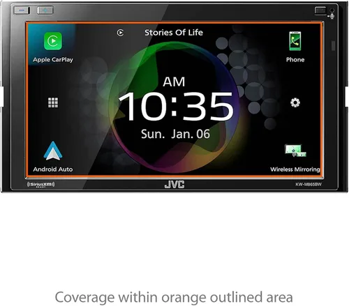 Vista 2 de BoxWave Protector de pantalla compatible con JVC KW-M865BW – ClearTouch Anti-Glare (2 unidades), antihuellas mate