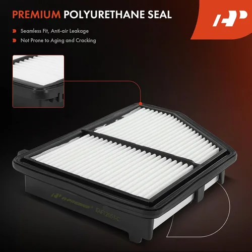 Vista 5 de A-Premium Filtro de aire de motor y cabina de 2 piezas con carbón activado compatible con Honda Civic 2016-2022 2.0L
