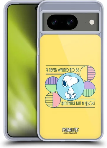 Vista 236 de Head Case Designs Snoopy Deco Dreams - Funda de gel con licencia oficial de Peanuts Blue Pattern [protección de grado militar] compatible con Google