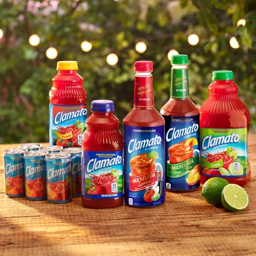 Vista 6 de Clamato Original Tomate Cóctel, botella de 32 fl oz (paquete de 12)