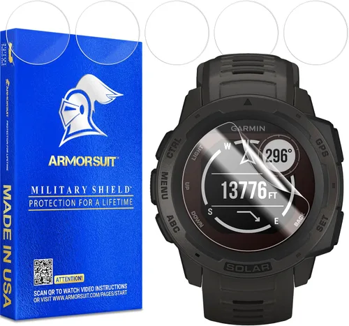 Vista 8 de ArmorSuit Paquete de 6 protectores de pantalla para Garmin Descent G2 / G1 MilitaryShield HD Clear Film - Fabricado en Estados Unidos
