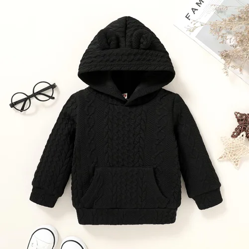 Vista 4 de Little MISS Sassy Ropa para bebé niño y niña, sudadera con capucha de dibujos animados de otoño, tops y pantalones deportivos, trajes de invierno