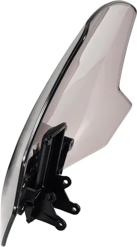 Vista 9 de Parabrisas ajustable para todos los modelos Can-Am Ryker, frontal oscuro tintado, a prueba de polvo, duradero, con revestimiento duro, protector