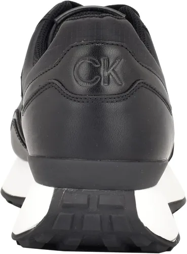 Vista 3 de Calvin Klein Tenis Clark para hombre, Negro