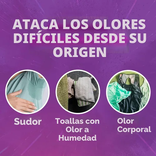 Vista 3 de OxiClean Odor Blasters - Polvo versátil para quitar manchas de olores y lavandería, 5 libras