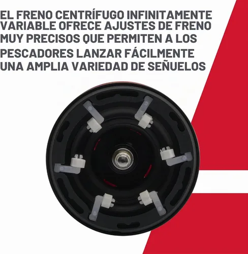 Vista 10 de Abu Garcia Revo Winch - Carrete de pesca de bajo perfil Baitcast
