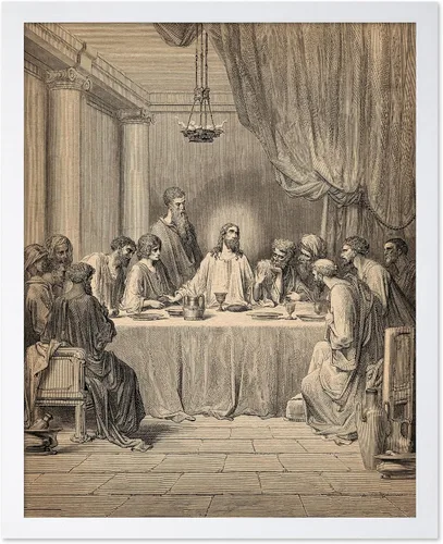 Vista 59 de Poster Master Póster de retrato vintage, impresión cristiana retro, regalo para religiosos, amigos, cara de Jesucristo, sudario de Turín, Biblia
