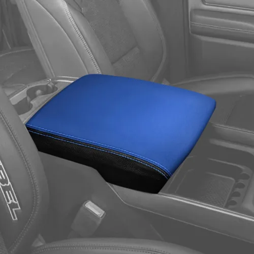 Vista 11 de Funda de repuesto para reposabrazos de consola central, adecuada para Dodge Ram 1500 2500 3500 2013-2018 con consola de asiento de salto, protector