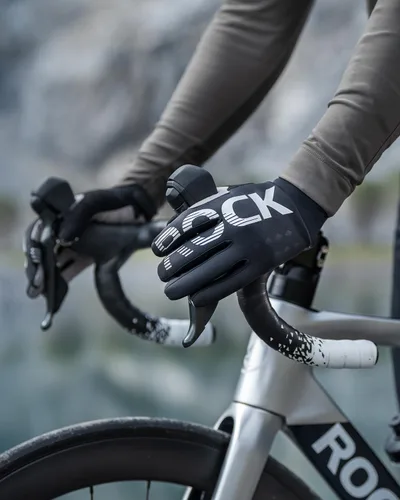 Vista 6 de ROCKBROS Guantes de ciclismo Motocycle Mountain Bike Guantes de dedo completo Ciclismo Guantes para hombres Guantes de bicicleta