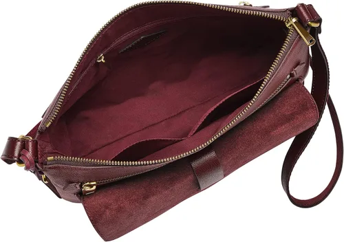 Vista 4 de Fossil Large Crossbody, Vino