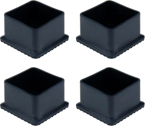 Vista 12 de Mcredy - Tapas para patas de silla, protector de patas de mesa, tamaño interior, 1-1/2 pulgadas x 1-1/2 pulgadas, para patas de muebles cuadradas