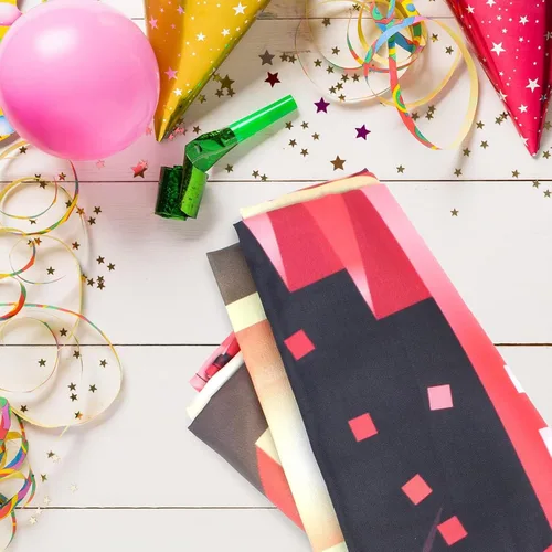 Vista 4 de Cartel de feliz cumpleaños 10 años, fondo rojo y negro, decoraciones de cumpleaños para niñas y niños de 10 años, artículos de fotografía