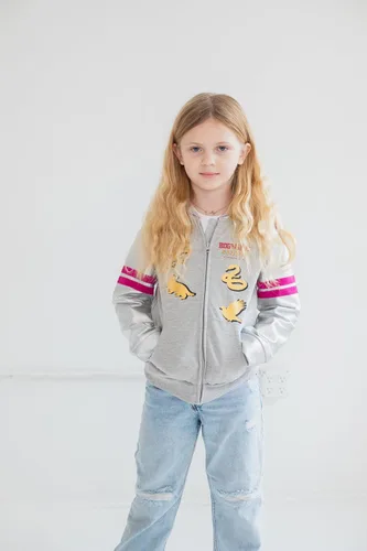 Vista 4 de Harry Potter Hogwarts - Sudadera raglán con capucha y bolsillos para niñas