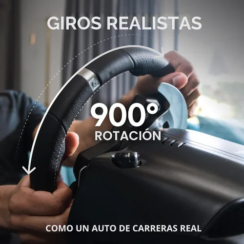 Vista 4 de Volante para juegos de carrera Logitech G920 (941–000121), Negro