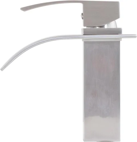 Vista 3 de Novatto Remi - Grifo lavabo Watersense de una sola palanca, níquel cepillado