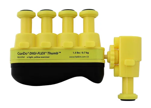 Vista 5 de CanDo 10-3763 Digi-Flex Thumb, dorado (Gold: XXX-Heavy), 1