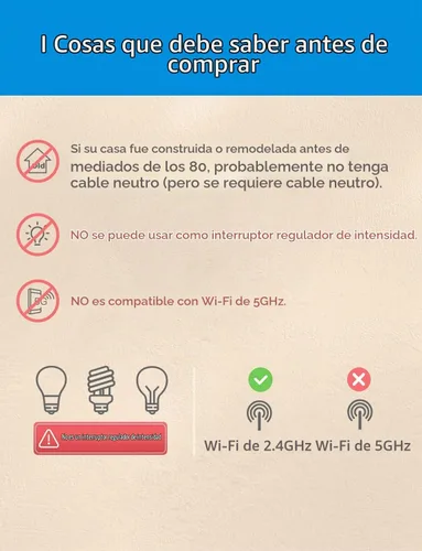 Vista 4 de meross Interruptor inteligente de 3 vías, requiere cable neutro, compatible con Apple HomeKit, Alexa, Hey Google y SmartThings, un solo polo y 3