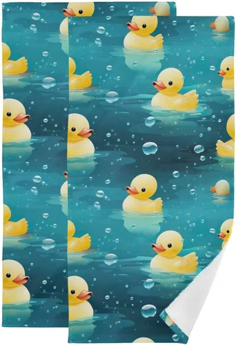 Vista 14 de Juego de 2 toallas de baño de color morado, remolques de mano de lobo, toallas de baño, toallas suaves y absorbentes para baño, cocina, gimnasio