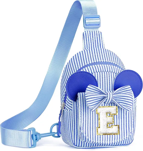 Vista 16 de Bolso bandolera para niñas, regalos para niñas de 2, 3, 4, 5, 6 años Azul