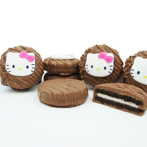 Vista 100 de Galletas Oreo bañadas en chocolate oscuro y con leche, de Philadelphia Candies