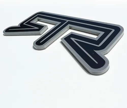 Vista 4 de Emblema RTR trasero personalizado de 1 pieza que se ajusta a la tapa del maletero del Ford Mustang (azul oscuro)