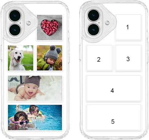 Vista 32 de Funda de teléfono personalizada para Apple iPhone 8 Plus iPhone 7 Plus, personalizada con foto, imagen, texto, imagen, diseño de imagen