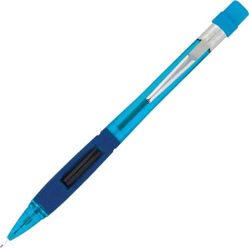 Vista 2 de Pentel PD345TC Quicker Clicker - Portaminas (0.020 in, barril azul transparente)