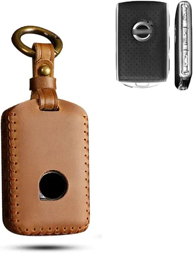 Vista 11 de SANRILY Funda de llave inteligente apta para Volvo, Negro