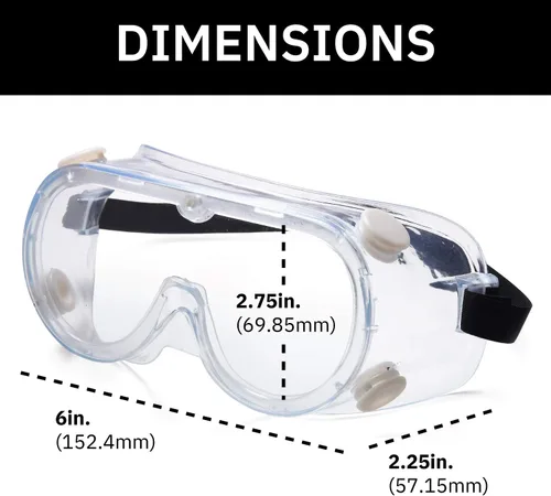 Vista 2 de Gafas protectoras de seguridad antivaho Gamma Ray, paquete de 5