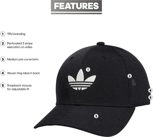 Vista 2 de adidas Originals Gorra Beacon Structured Precurve Snapback para hombre