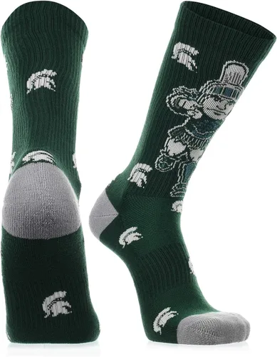 Vista 16 de TCK - Calcetines Mayhem de tripulación de longitud de pantorrilla para hombres, calcetines para día de juego