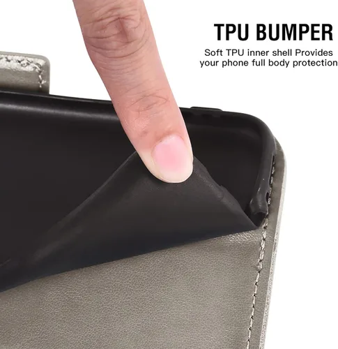 Vista 7 de Asuwish Funda compatible con iPhone 15 Plus de 6.7 pulgadas y protector de pantalla de vidrio templado, funda para teléfono celular para i-Phone 15+