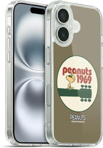 Vista 171 de Head Case Designs Funda de gel suave con licencia oficial de Peanuts Freak Flag Fly Woodstock 50th compatible con Apple iPhone 7 Plus/iPhone 8 Plus