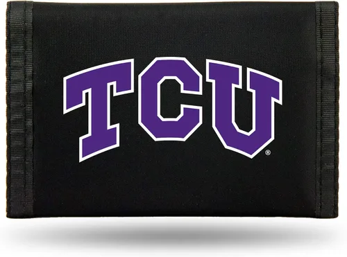 Vista 10 de Rico Industries Cartera de nailon de tres pliegues de la NCAA
