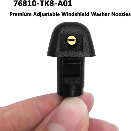 Vista 4 de 76810-TK8-A01 Conjunto de boquillas de limpiaparabrisas ajustables Premium para Honda Odyssey 2011 2012 2013 2014 2015 2016 2017, repuesto directo