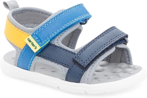 Vista 2 de Carter's Every Step - Zapatos romanos para niños pequeños, color gris, 2 bebés, Gris