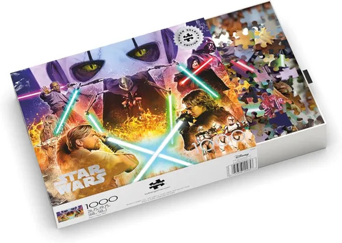Vista 6 de Buffalo Games - Silver Select - Star Wars - Si no estás conmigo, entonces eres mi enemigo. - Rompecabezas de 1000 piezas para adultos -Rompecabezas