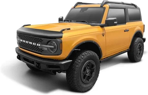 Vista 4 de Bushwacker - Kit de eliminación de guardabarros delantero y trasero Compatible con Ford Bronco 2021-2025, negro 4 piezas 14127