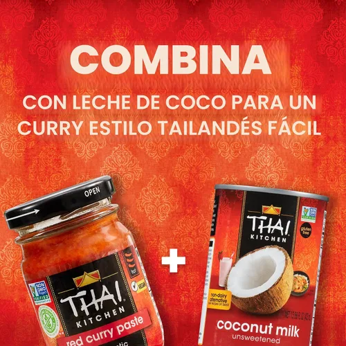 Vista 13 de Thai Kitchen - Pasta de curry rojo sin gluten, 4 onzas