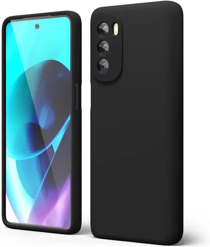 Vista 38 de oakxco para Motorola Moto G Stylus 5g 2021 Funda de teléfono de silicona líquida, delgada y suave, de goma de caucho, TPU, cubierta simple y lisa