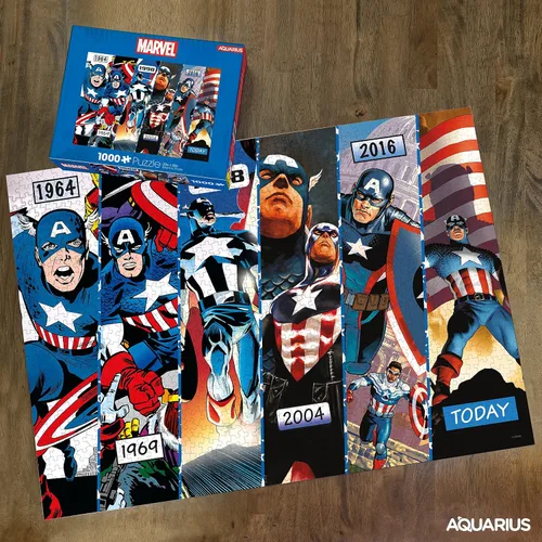 Vista 3 de AQUARIUS Marvel - Rompecabezas de 1000 piezas, sin reflejos, ajuste preciso, prácticamente sin polvo de rompecabezas, mercancía y coleccionables