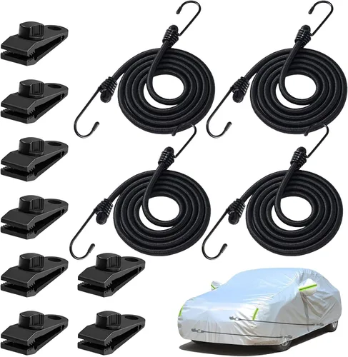 Vista 8 de Cubiertas de coche para Mini Cooper/Cooper S/Hardtop/Convertible 2 puertas 2002-2025, cubierta completa para auto Cooper impermeable 210T para todo